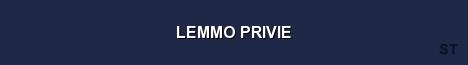 LEMMO PRIVIE Server Banner