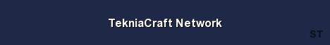 TekniaCraft Network Server Banner