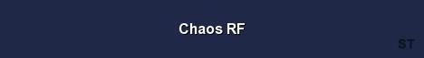 Chaos RF Server Banner