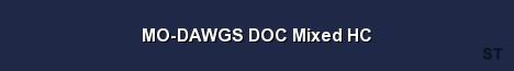 MO DAWGS DOC Mixed HC Server Banner
