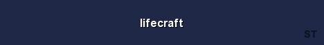 lifecraft Server Banner