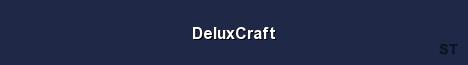 DeluxCraft Server Banner