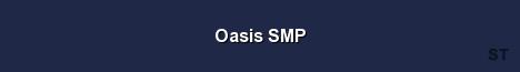 Oasis SMP Server Banner