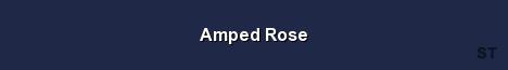 Amped Rose Server Banner