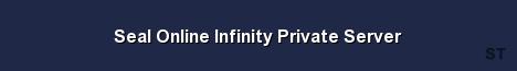 Seal Online Infinity Private Server 