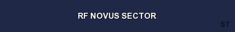RF NOVUS SECTOR Server Banner