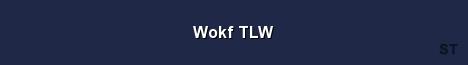 Wokf TLW Server Banner