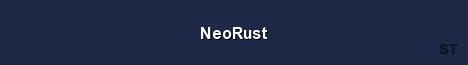 NeoRust Server Banner