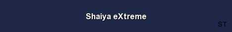 Shaiya eXtreme Server Banner