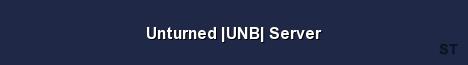Unturned UNB Server 