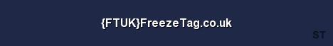 FTUK FreezeTag co uk 