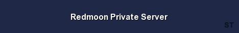 Redmoon Private Server 