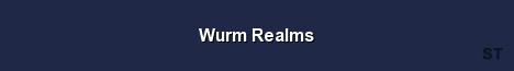 Wurm Realms Server Banner