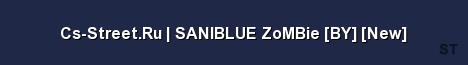 Cs Street Ru SANIBLUE ZoMBie BY New Server Banner
