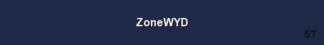 ZoneWYD Server Banner