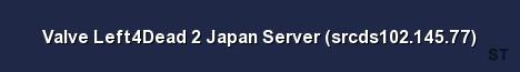 Valve Left4Dead 2 Japan Server srcds102 145 77 