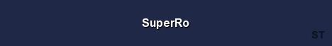 SuperRo Server Banner