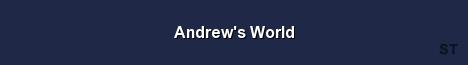 Andrew s World Server Banner