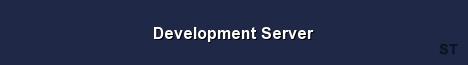 Development Server Server Banner