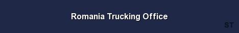 Romania Trucking Office Server Banner