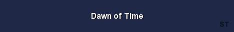 Dawn of Time Server Banner