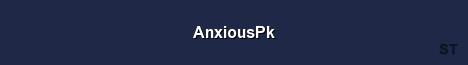 AnxiousPk Server Banner