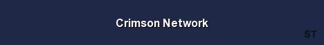 Crimson Network Server Banner