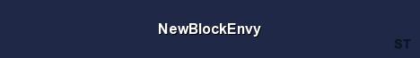 NewBlockEnvy Server Banner