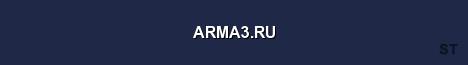 ARMA3 RU Server Banner