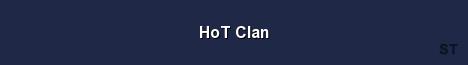 HoT Clan Server Banner