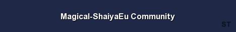 Magical ShaiyaEu Community Server Banner