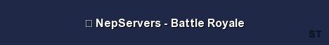 NepServers Battle Royale Server Banner