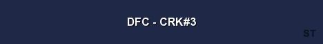DFC CRK 3 Server Banner