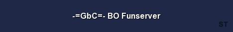 GbC BO Funserver Server Banner