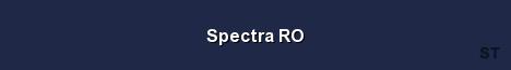 Spectra RO Server Banner