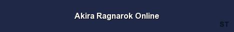 Akira Ragnarok Online Server Banner