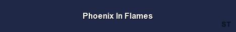 Phoenix In Flames Server Banner