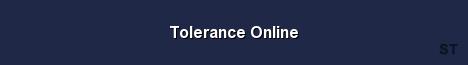 Tolerance Online Server Banner