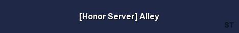 Honor Server Alley Server Banner
