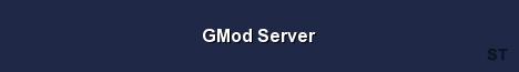 GMod Server Server Banner