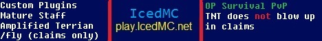 IcedMC Server Banner