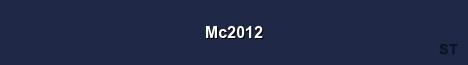 Mc2012 Server Banner
