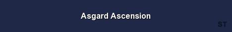 Asgard Ascension Server Banner