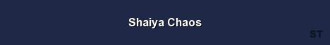 Shaiya Chaos Server Banner