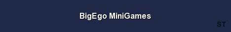 BigEgo MiniGames Server Banner