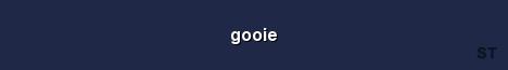 gooie Server Banner