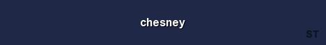 chesney Server Banner