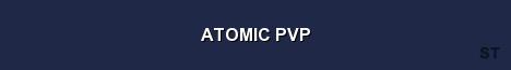 ATOMIC PVP Server Banner