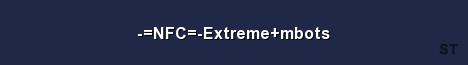 NFC Extreme mbots Server Banner