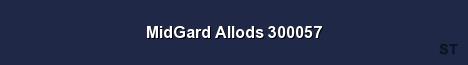 MidGard Allods 300057 Server Banner